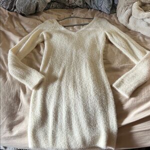 Abercrombie Fuzzy Sweater Dress (new)